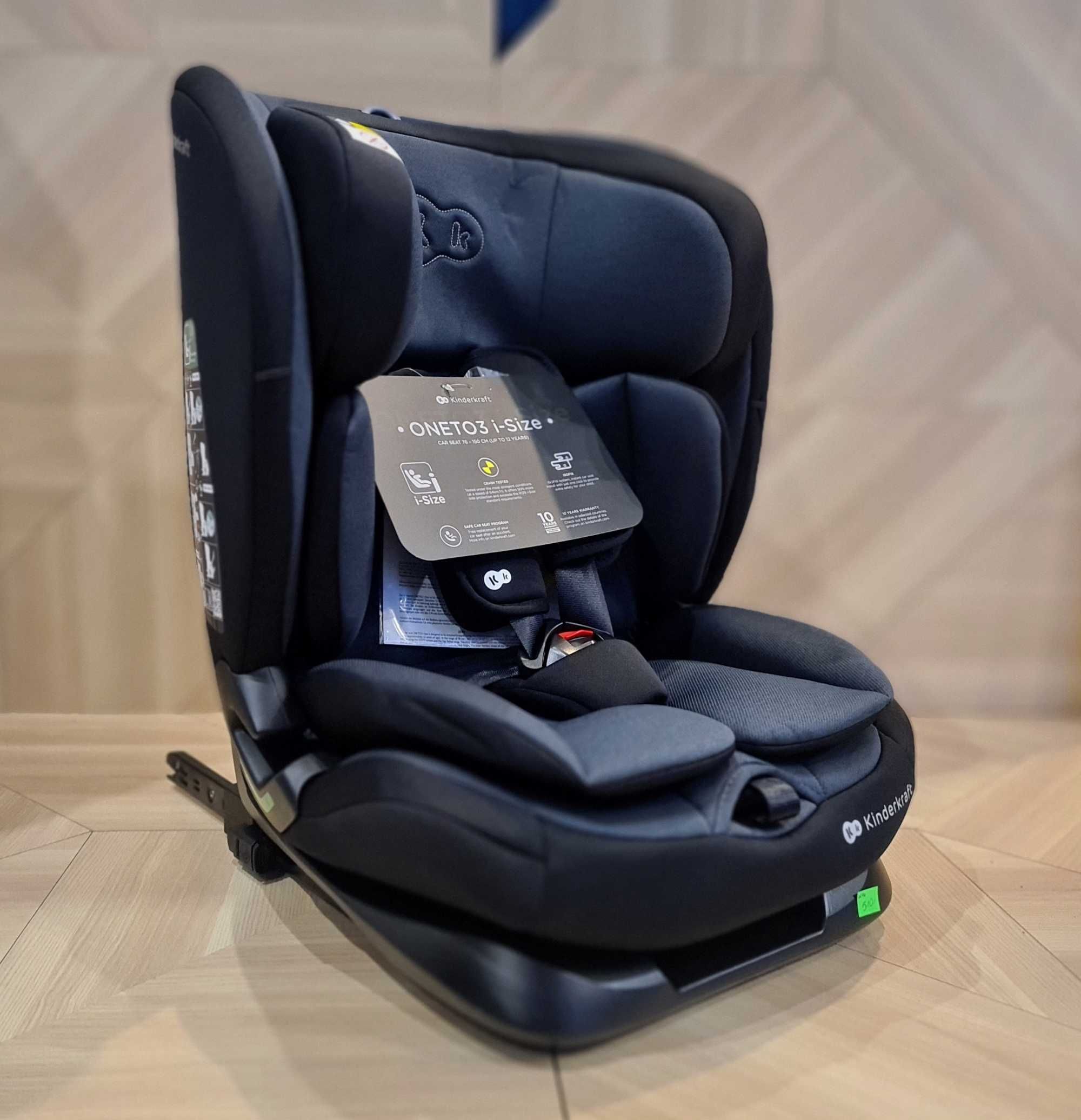 Fotelik samochodowy Kinderkraft Oneto3 9-36kg - isofix - Nowy - Sklep