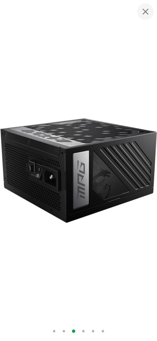 Продам очень срочно, блок живлення MSI MPG А