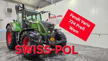 Fendt 724 Vario Profi 55km-h Bardzo ładny 824 Profi Plus 720 Power Vario Tms 625R Arion Massey 7724  Posiadamy Transport Zobacz Film