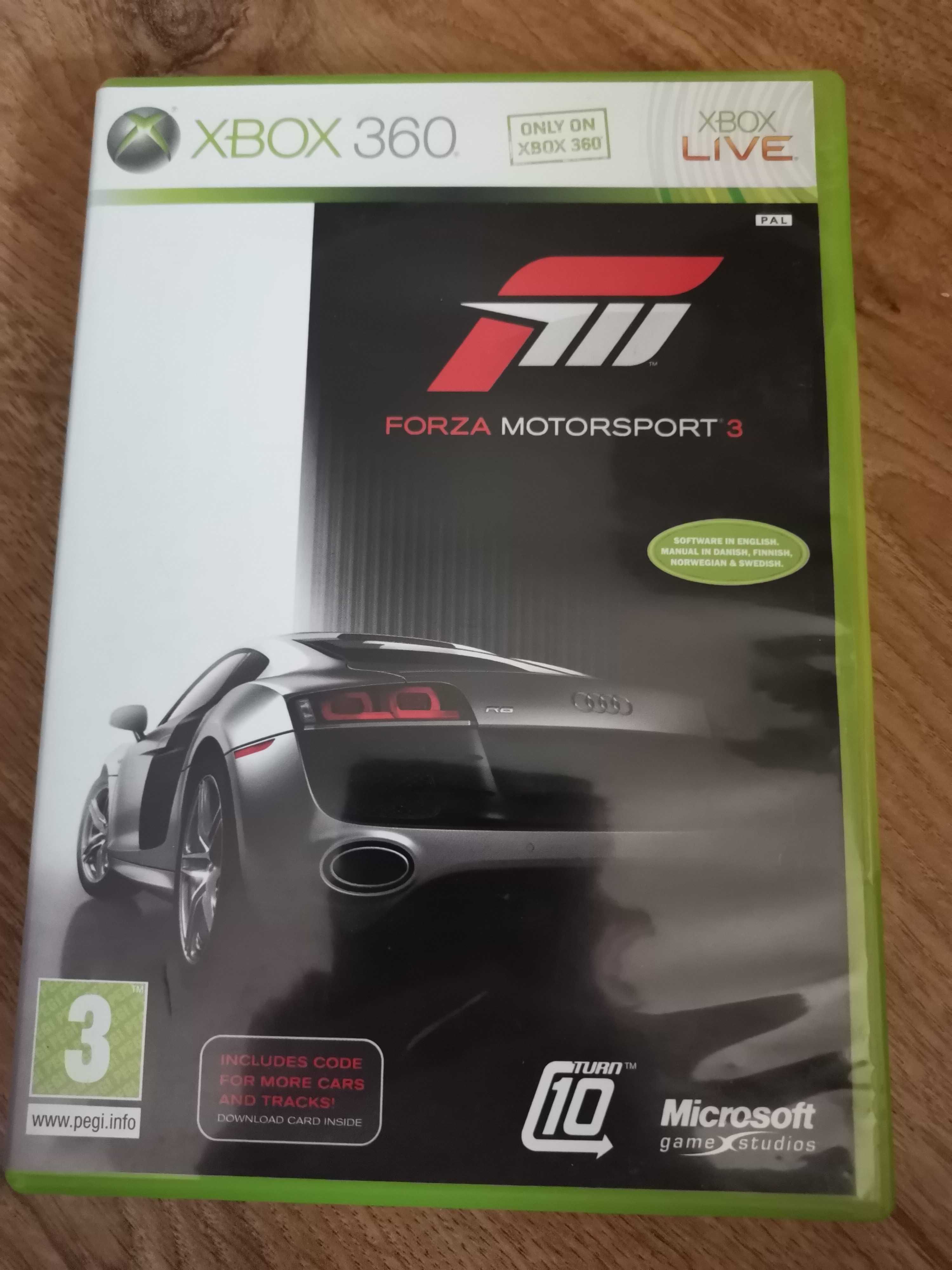 Gra Forza Motorsport 3 na konsolę XBOX 360