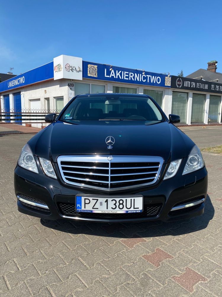 Mercedes E220 CDI 2.2 • 170KM • 2011 • Stan idealny • Serwisowany