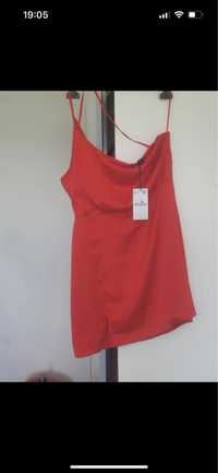 Nowa seksowna czerwona mini sukienka