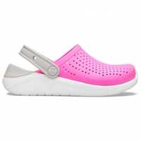 Оригинал.детские кроксы-сабо-сандалии crocs kids’ literide clog pink