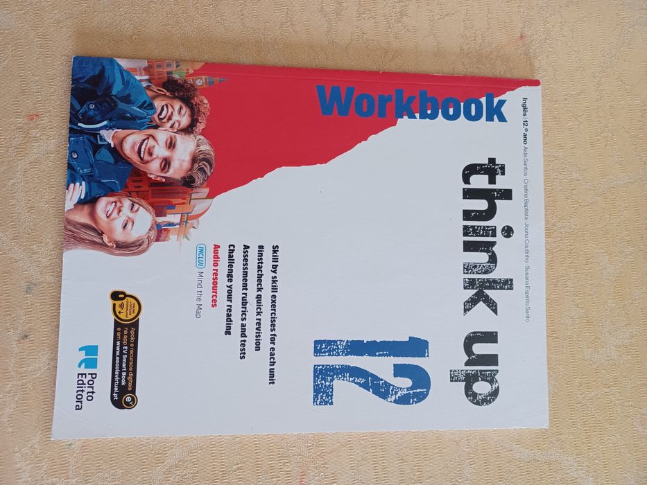 Caderno - think up 12 - Inglês - 12.º ano (NOVO)