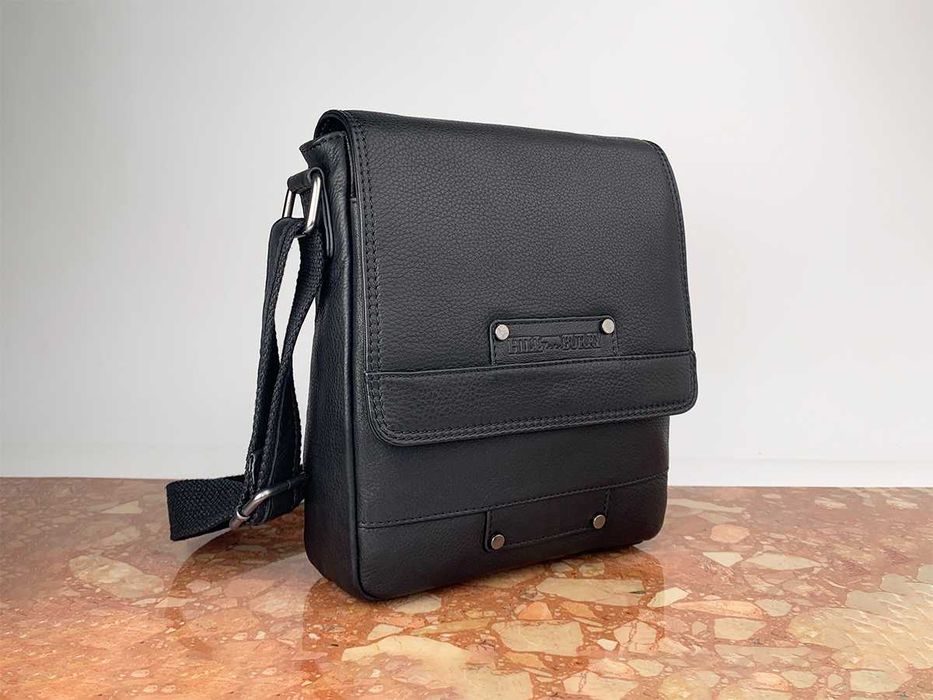 Сумка мужская кожаная Hill Burry 3102 Германия, сумка чоловіча шкіряна
