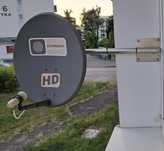 Sprawna antena satelitarna talerz  Polsat cyfrowy