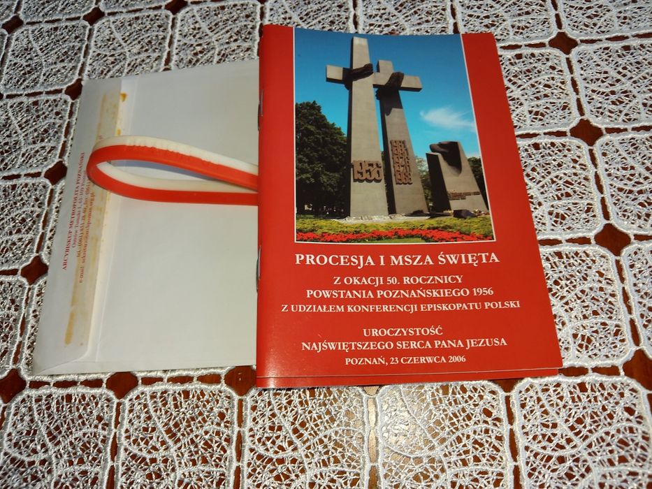 Sprzedam zaproszenie na 50 lecie czerwca 56