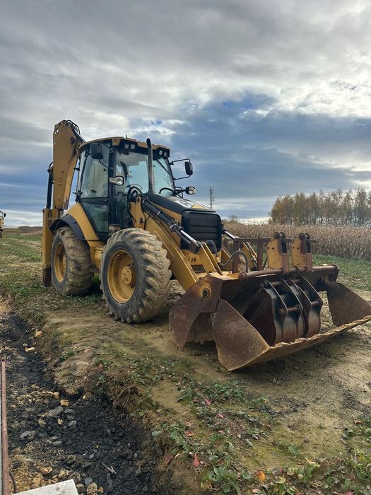 Caterpillar 444E  Koparko Ładowarką Cat 444E