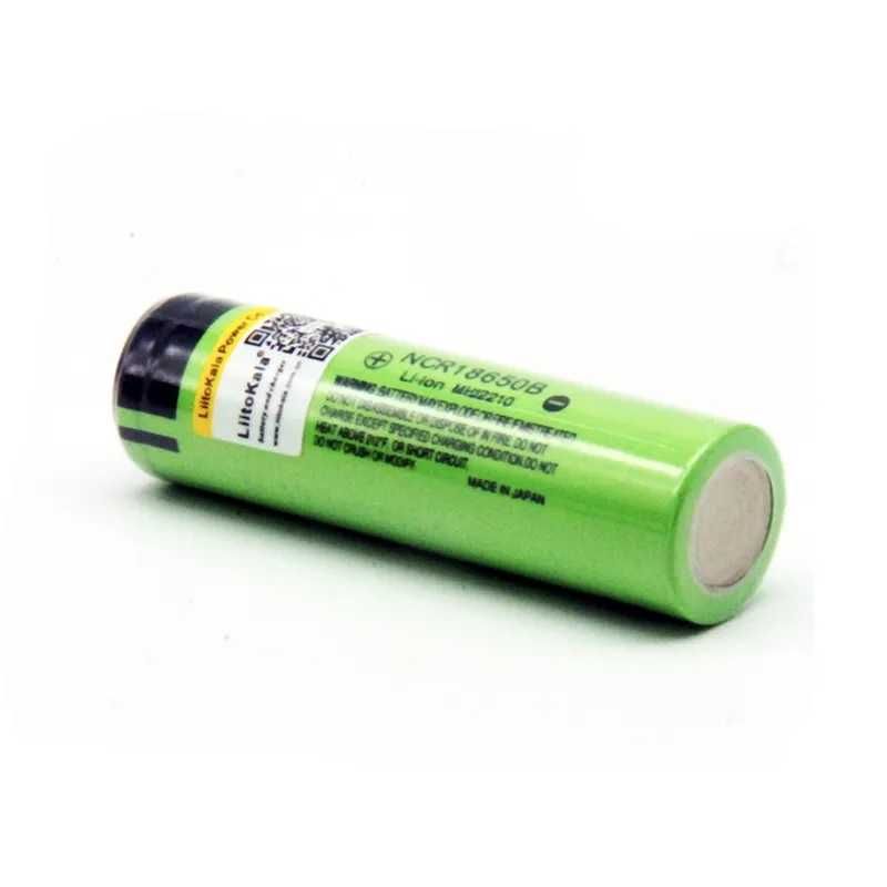 Акумулятор 18650 LiitoKala Lii-34B NCR18650B 3400mAh пипка button top