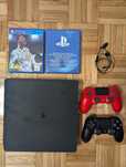 PlayStation 4 + FIFA 18 + 2 comandos