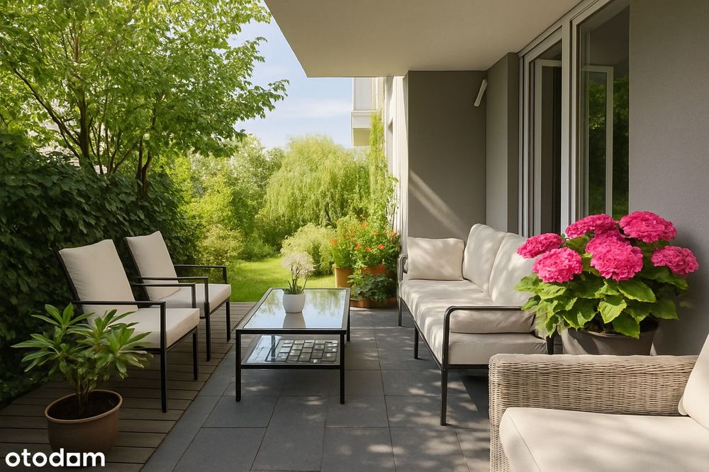 Przestronne 2pok. z możliwością 3pok. – ogromny ogród 120m2! +GARAŻ