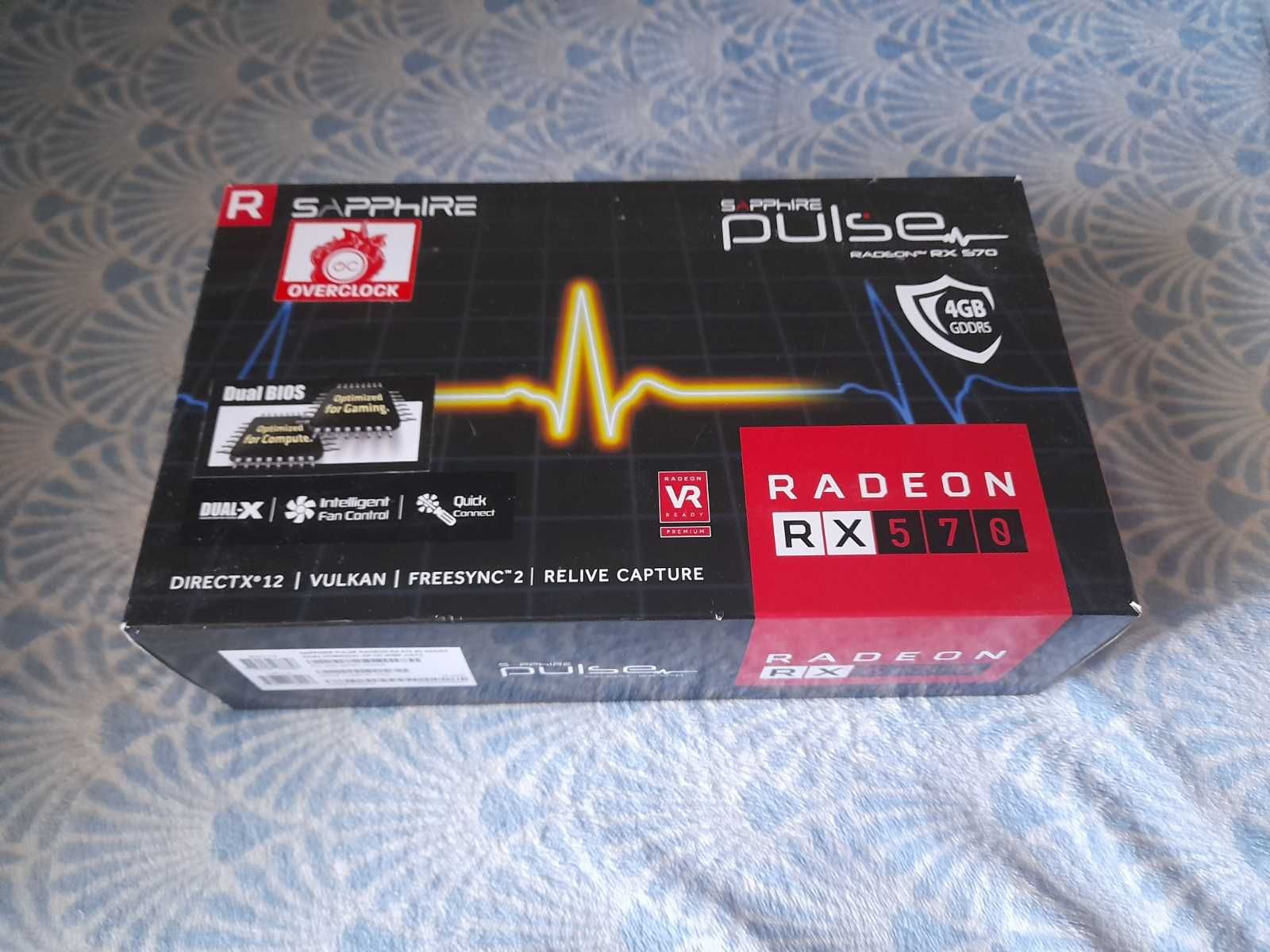 Видеокарта Radeon Sapphire PULSE RX 570 4G G5
