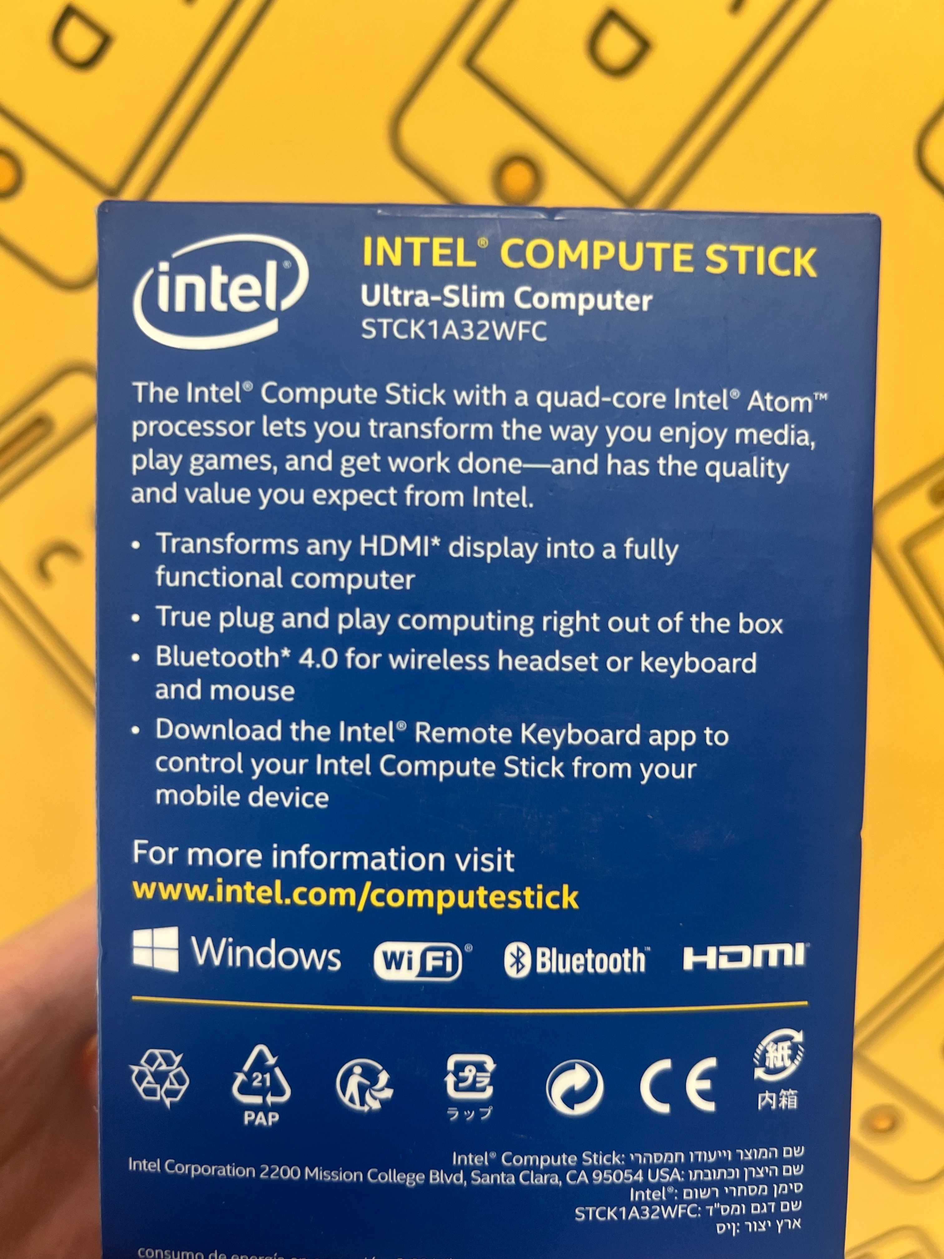 Intel Compute Stick STCK1A32WFC od Lombard HaloGSM