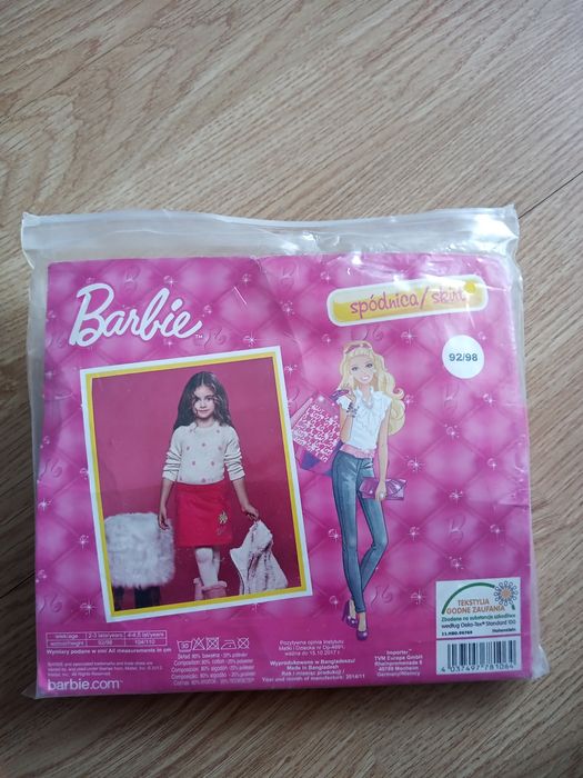 Spódniczka dla dziewczynki Barbie 92/98