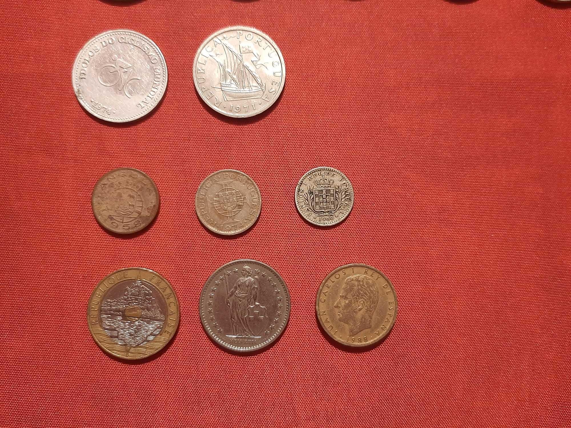 Moedas antigas (vários países)