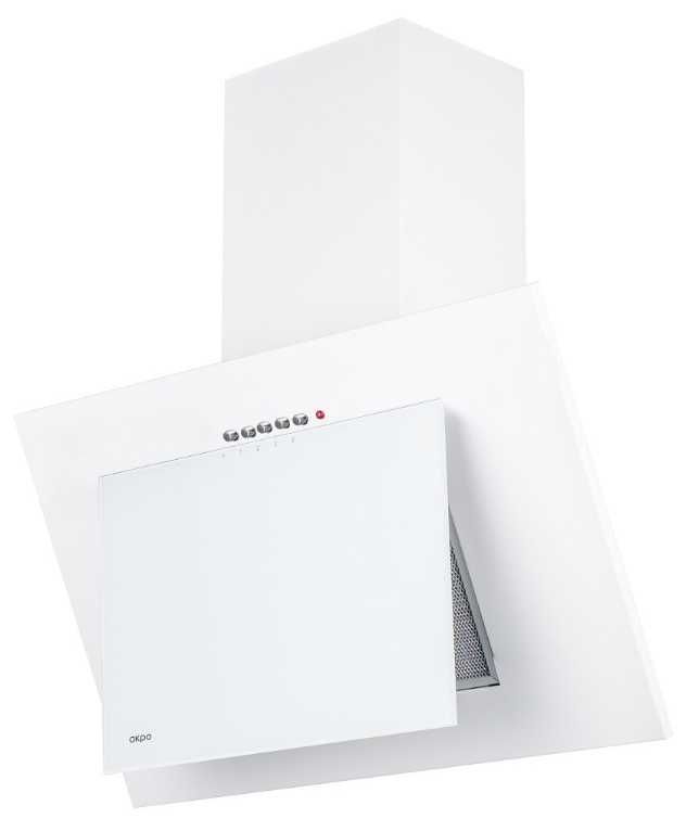 Okap AKPO WK-4 Nero 50 Biały 323.9m3/h 71dB klasa C.