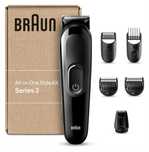Męska Maszynka Braun MGK3420 6w1 Do Brody Włosów Ciała Nosa Uszu