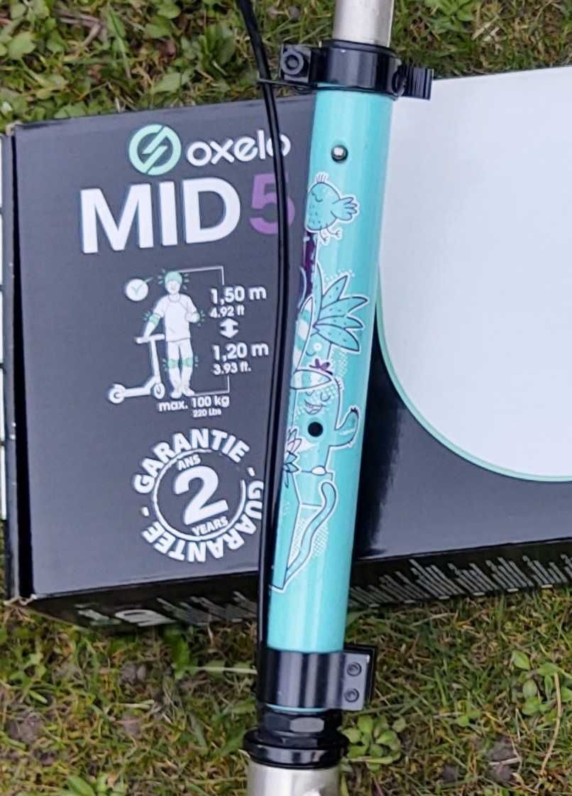 Hulajnoga Oxelo Mid 5 Cactus Decathlon