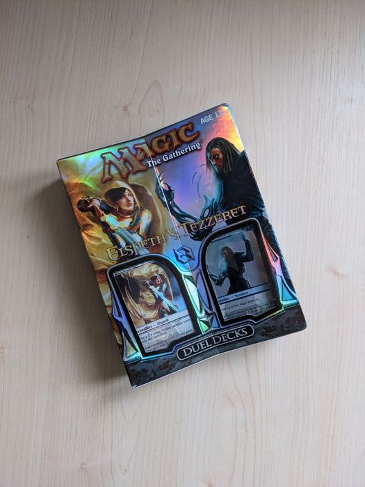 Biały kruk Elspeth vs Tezzeret duel deck Magic nowe karty 2010