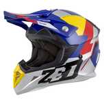 Kask Crossowy motocyklowy Zed ECE06 GRATIS gogle Interkom ready XS-XL