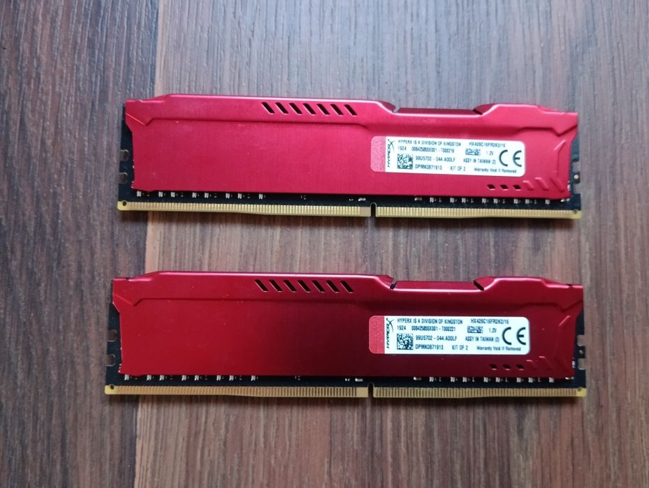 Оперативная память HyperX DDR4-2666 16384MB PC4-21300 (Kit of 2x8192)