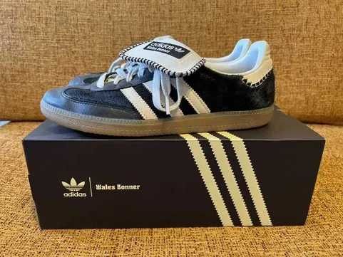 adidas Samba Pony Tonal Wales Bonner Core Black39 EU / 6,5US 24,5 CM