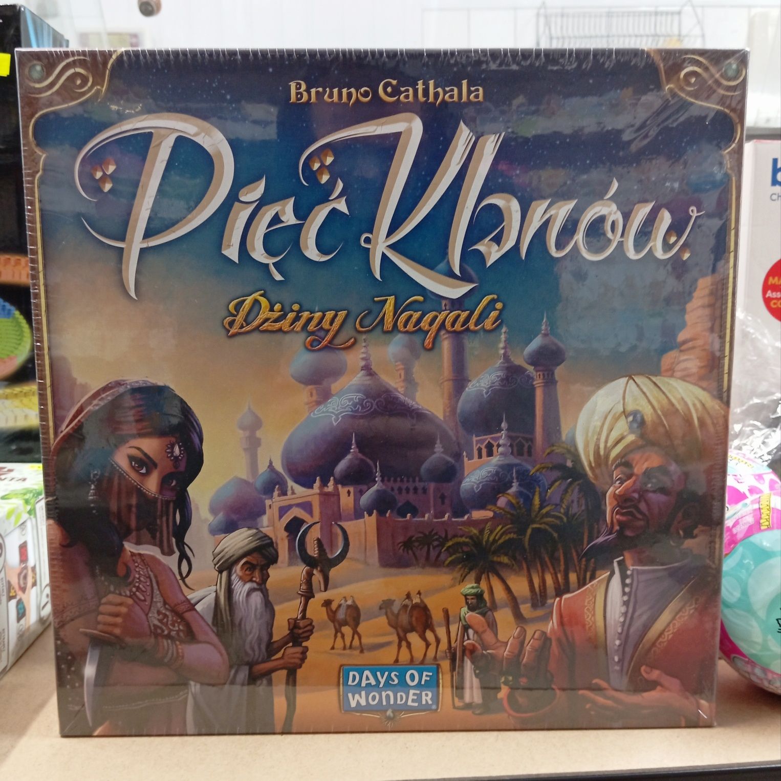 Pięć klanów gra planszowa five tribes