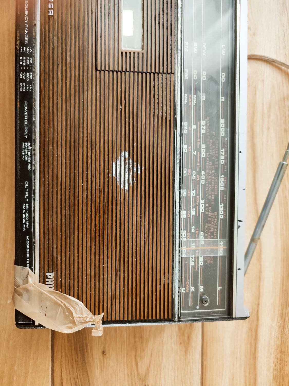 WYPRZEDAŻ! Radio magnetofon Philips rr 522