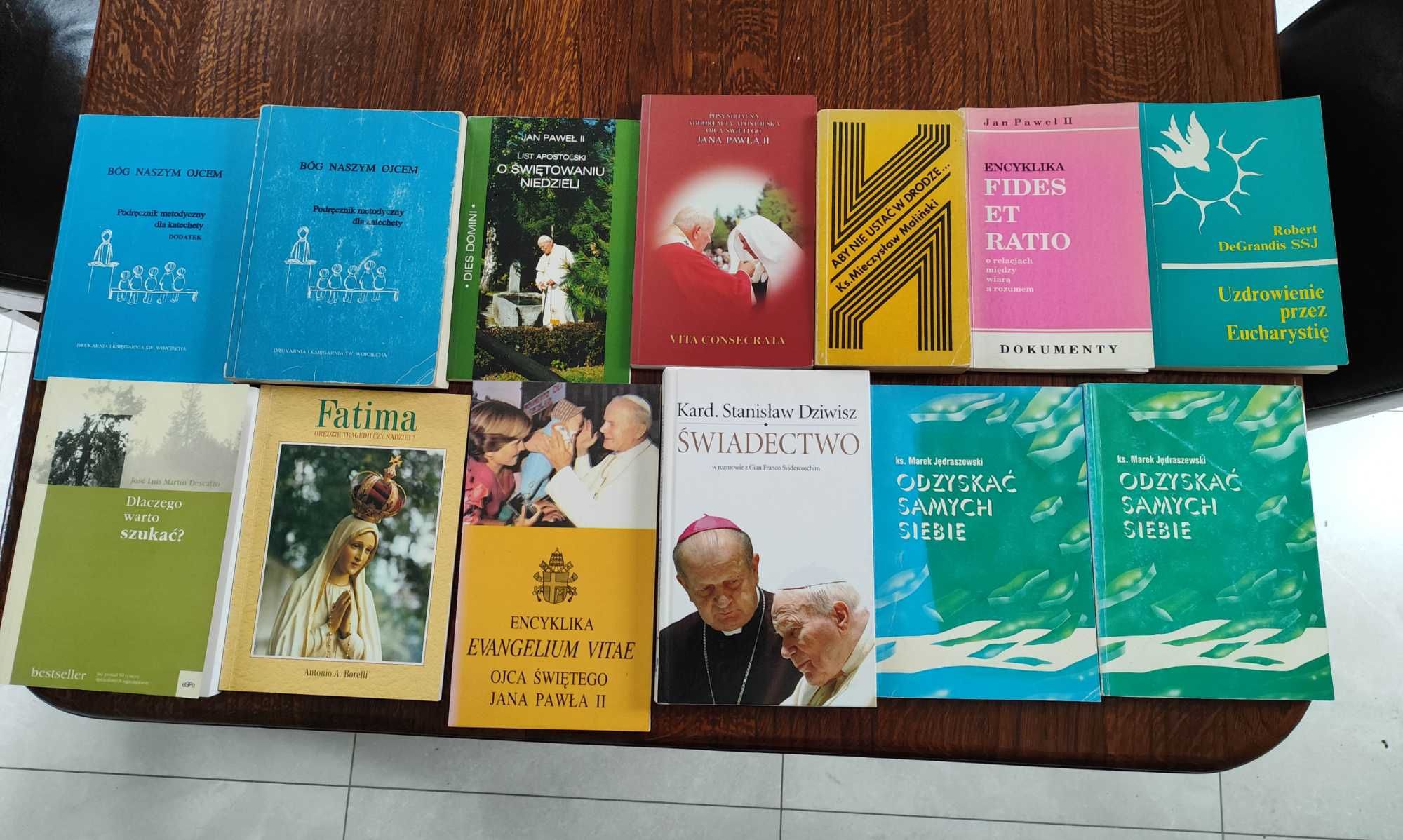 Książki o tematyce religijnej. Encykliki, listy Jana Pawła II