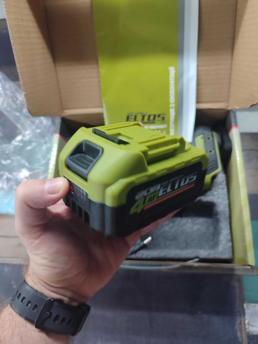 Бездротовий гайковерт eltos аг-600нм з акб 4аг та зарядкою з гарантією