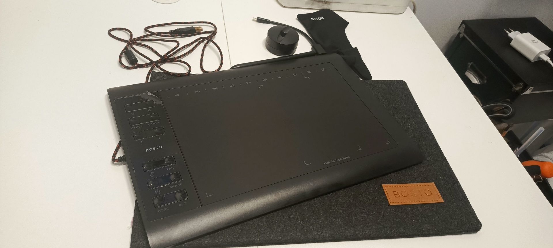 Tablet Graficzny 1060 Bosto Gwarancja akcesoria