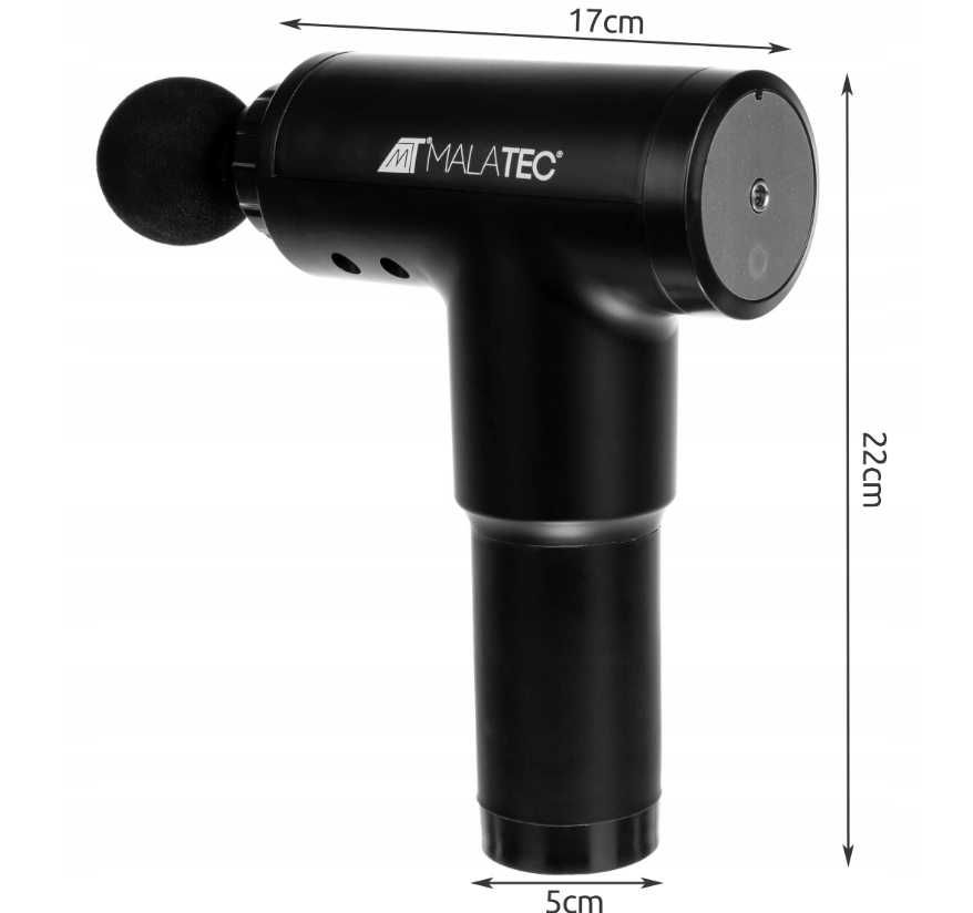 NOWOCZESNY MASAŻER Pistolet Do Masażu Mocny Silny Wibracyjny *-20%*