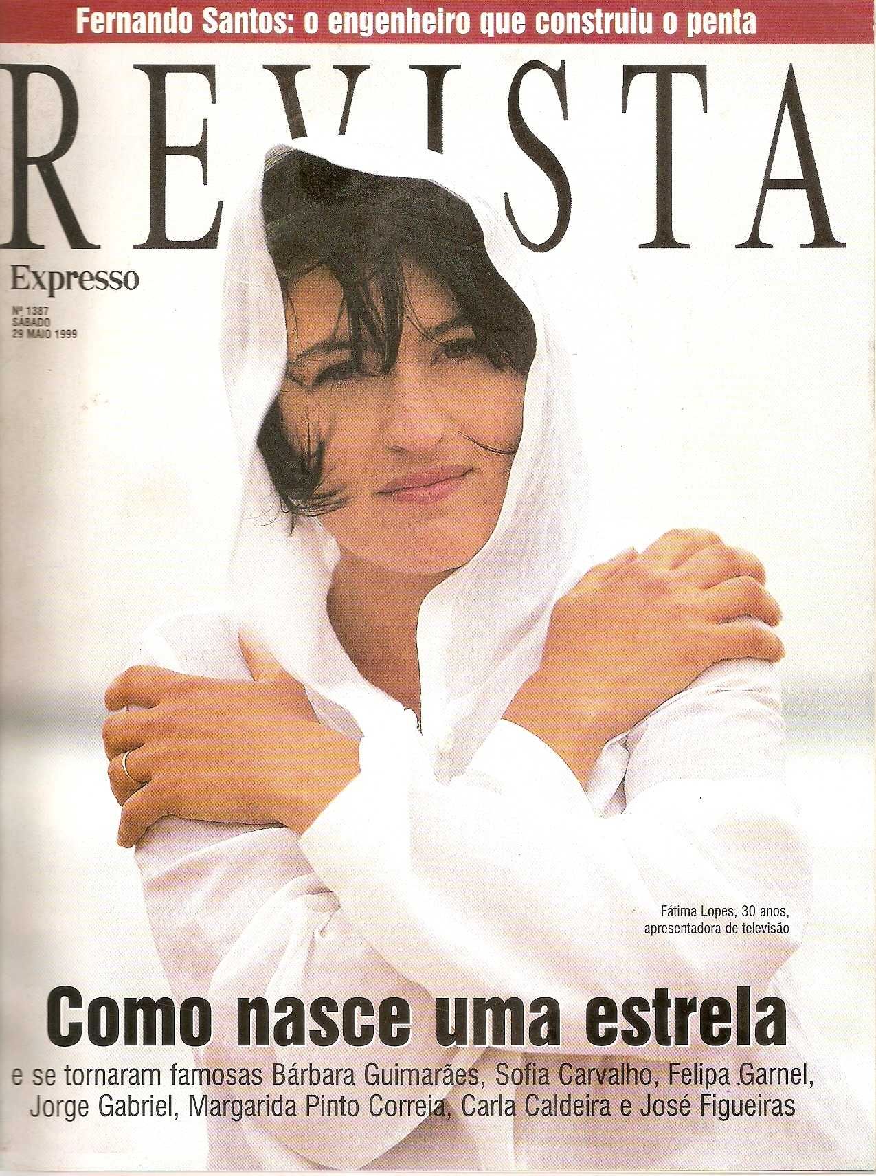 Fátima Lopes 1999 estrela na capa da Revista