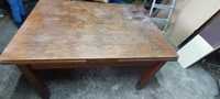 stary stół drewniany rozkładany