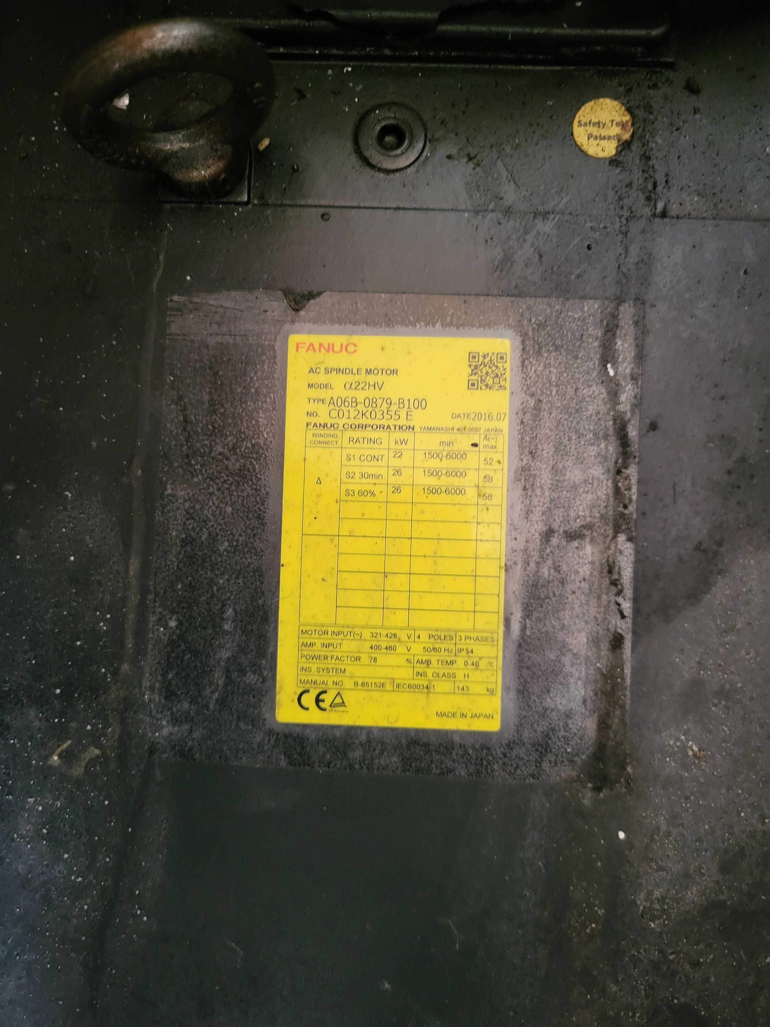 Silnik FANUC typ A06B-0879-B100