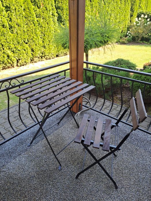 Stół Ogrodowy i Stołek