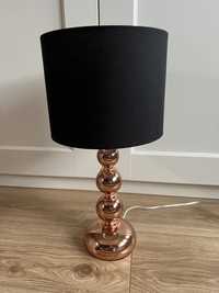 lampa stołowa huberto home&you czerń rose gold