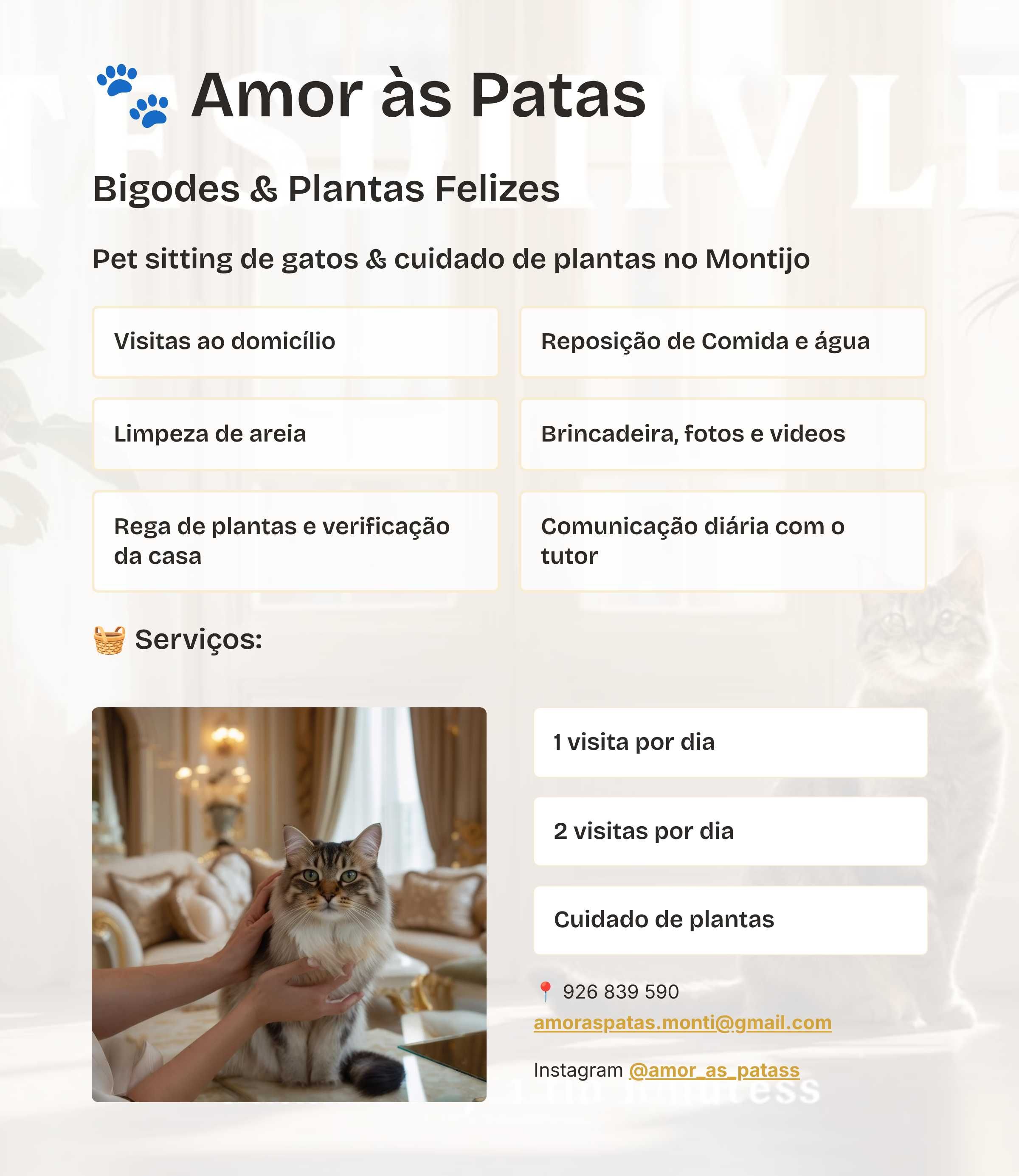 Pet Sitting -  Amor às Patas