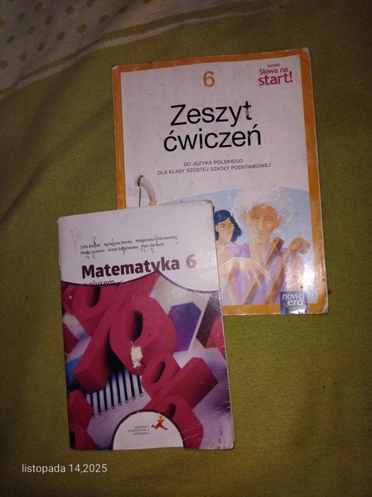 Ćwiczenia do matematyki i j.polskiego czyt.opis!
