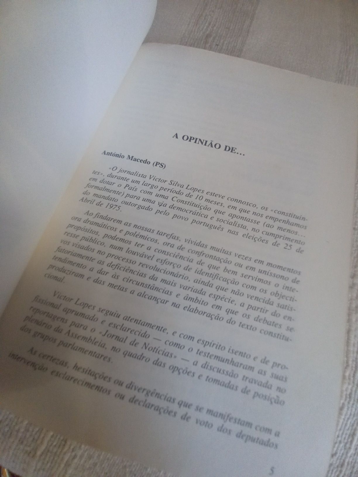 Constituição da República Portuguesa 1976 anotada Victor Silva Lopes