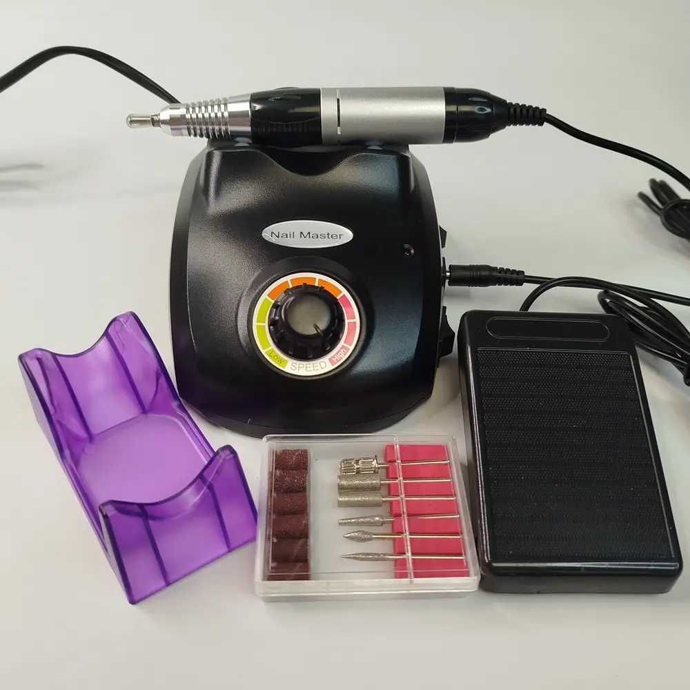 Фрезер для манікюру і педикюру Nail Master ZS 603, 45000 об/хв, Чорний