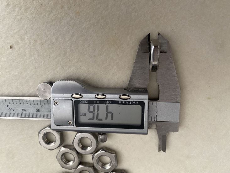 Nakrętka niska M10 INOX 30 sztuk