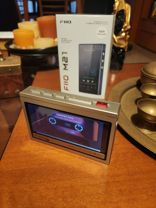 Fiio M21 - Streaming de alta definição 16,24 e 32 Bits