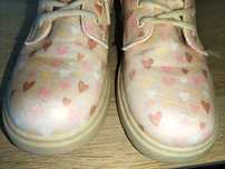 Botas aos corações até ao tornozelo