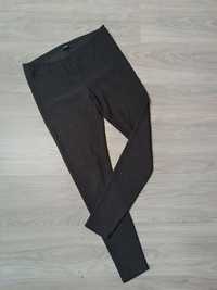 Legginsy długie czarne getry damskie George M-L spodnie strukuta