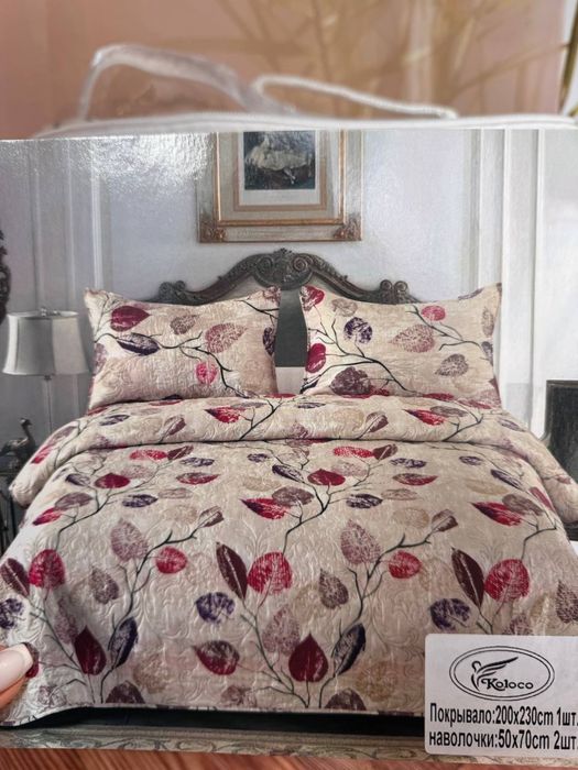 Розпродаж залишків! Покривало покрывало на ліжко наволочки в комплекті