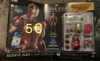 Marvel Iron man cabeça capacete Nº1  coleção Planeta Deagostin Altaya