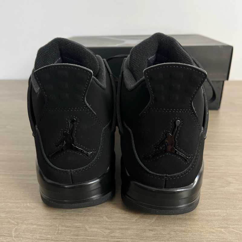 Nowość*NowyJordan4NikeAir4 BlackunisexTrampki 38