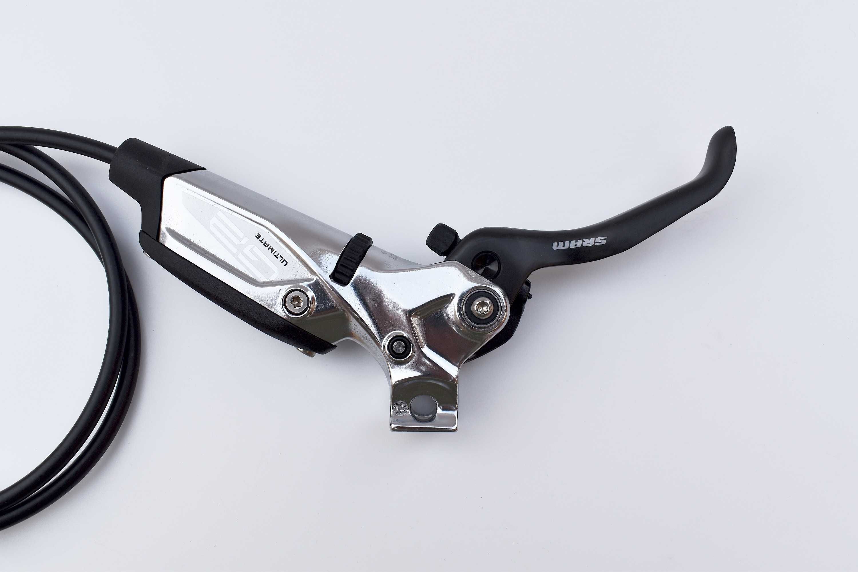 NOWE hamulce Sram G2 Ultimate srebrne hydrauliczne 4-tłoczkowe FV 23%