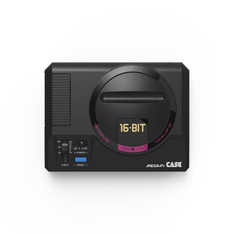 Ретро консоль в стиле Sega Mega Drive / эмулятор Raspberry PI 3b+